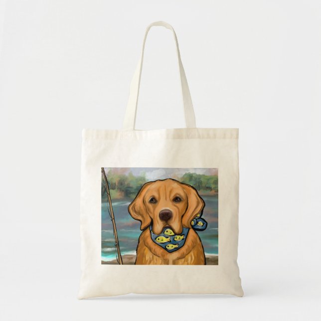 Tote Bag Retriever doré (Devant)