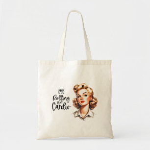 Tote Bag Retro 1950 Glam Girl Drôle Citation sarcastique