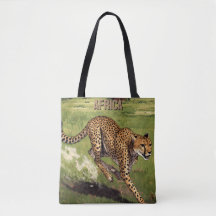 Rétro Afrique Guépard Scénique