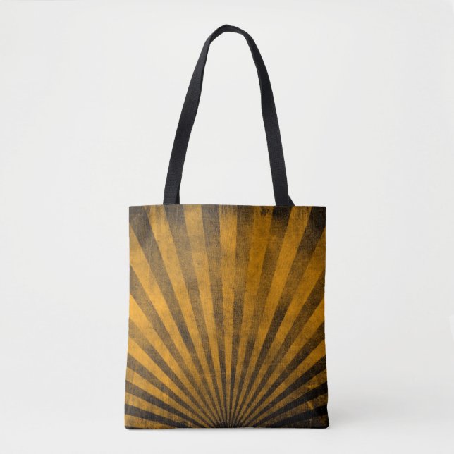 Tote Bag Rétro arrière - plan de motif (Devant)