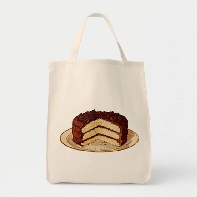Tote Bag Retro Cake (Devant)