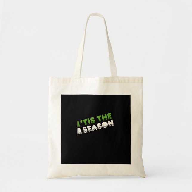 Tote Bag Retro C'Est La Saison Noël (Devant)