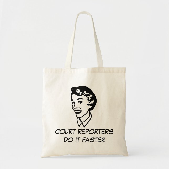 Tote Bag Rétro cour rapportant Fourre-tout (Devant)