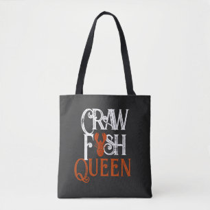 Tote Bag Rétro Crawfish Queen Seafood