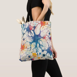Tote Bag Rétro Hippsychedelique 70s 60s Hip
