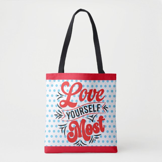 Tote Bag Rétro L'amour (Devant)