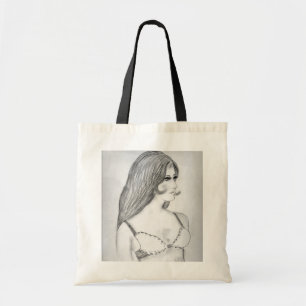 Tote Bag Rétro les années 70 mannequin