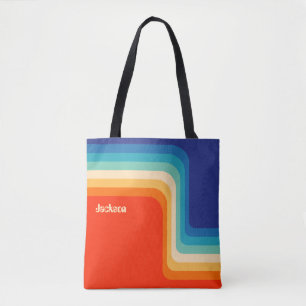 Tote Bag Retro les années 70 Ombre personnalisé
