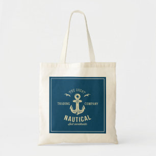 Tote Bag Rétro logo nautique