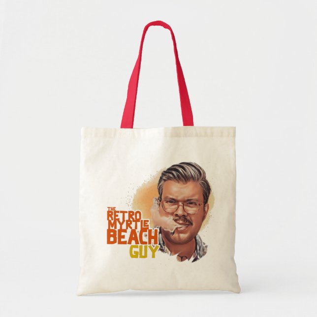 Tote Bag Rétro Myrtle Beach Guy (Devant)