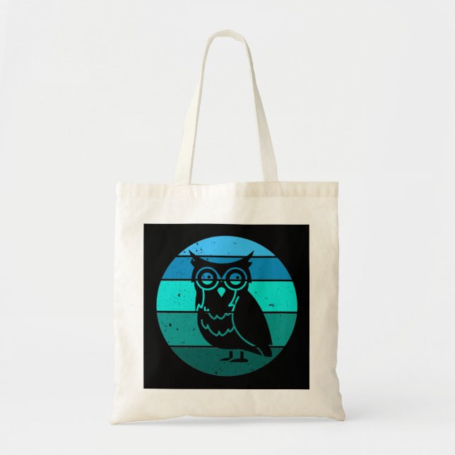 Tote Bag Retro Owl (Devant)