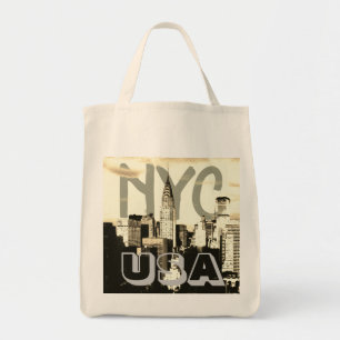 Tote Bag Retro Pop Art Comic New York City NYC USA