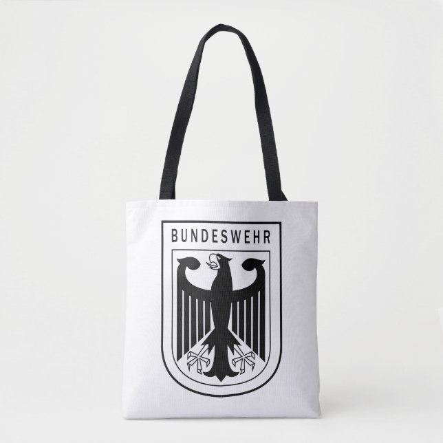 Tote Bag Retro - République fédérale d'Allemagne Bundeswehr (Devant)