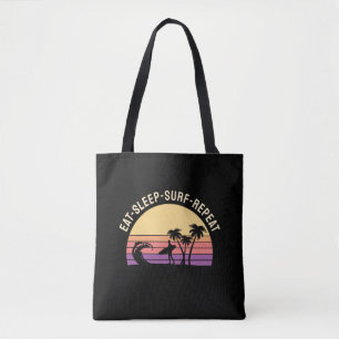 Tote Bag Retro Surfing