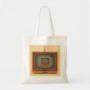Tote Bag Retro TV Infinity Fourre-tout