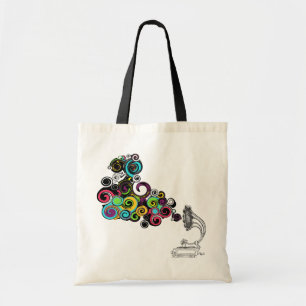 Tote Bag Rétro Victrola vintage