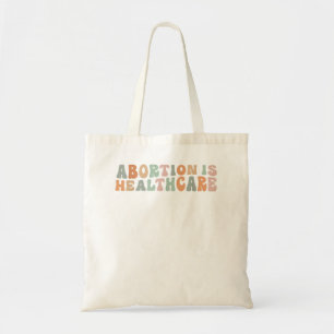 Tote Bag Retro Vintage Abortion est Healthcare Pro-Choice F