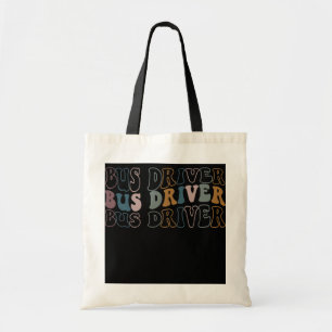 Tote Bag Retro Vintage Bus Conducteur Funny Bus