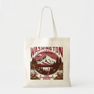 Tote Bag Retro Washington