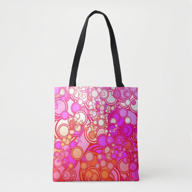 Tote Bag Rétros cercles (Devant)
