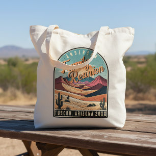Tote Bag Réunion de famille rétro désert ID1134
