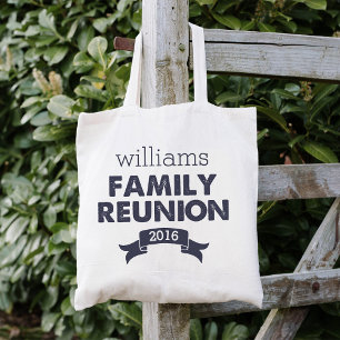 Tote Bag Réunion de la famille bleue de la Marine