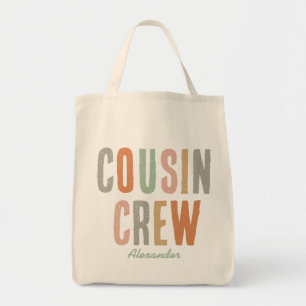 Tote Bag Réunion de la famille Boho de l'équipage du cousin