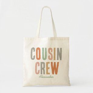 Tote Bag Réunion de la famille Boho de l'équipage du cousin