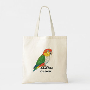 Tote Bag Réveil Sun Conure – Création de Perroquet Bruyant