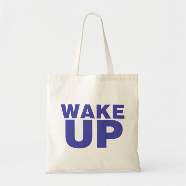 Tote Bag Réveiller le bleu (Devant)