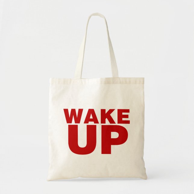 Tote Bag Réveiller le rouge (Devant)