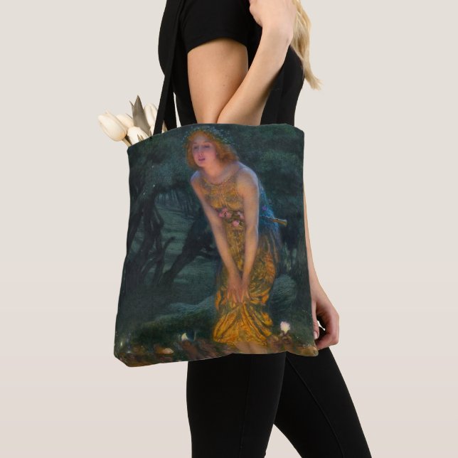 Tote Bag Réveillon de mi-été d'Edward Robert Hughes (De près)