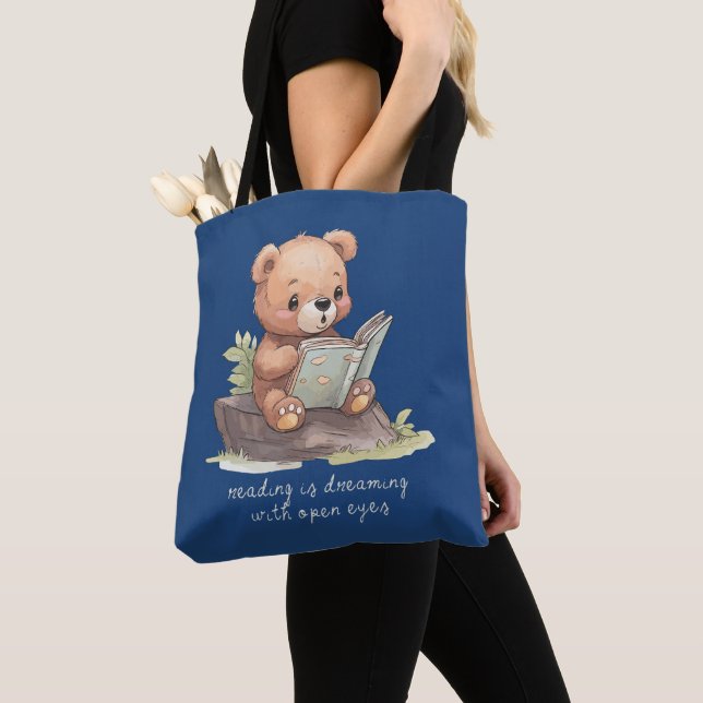 Tote Bag Rêver avec les yeux ouverts (De près)