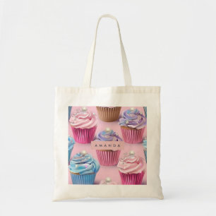 Tote Bag Rêves de Cupcakes Pastels Fantaisistes Personnalis