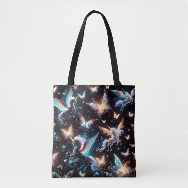 Tote Bag Rêves de Licorne (Devant)