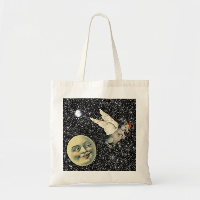 Tote Bag Rêves de porc (Devant)