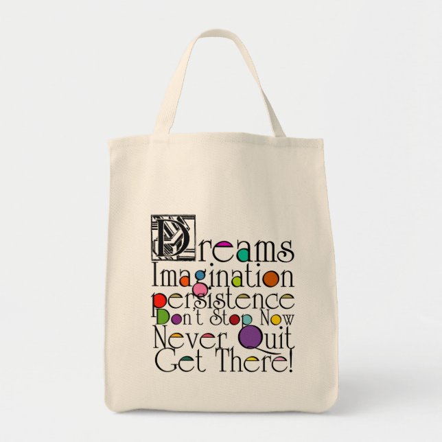 Tote Bag Rêves et imagination (Devant)