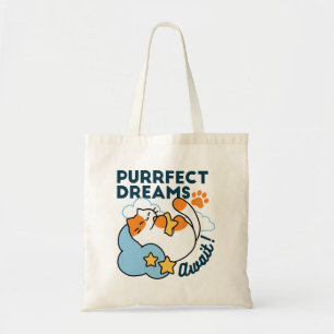 Tote Bag Rêves Parfaits Attendent – Rêve de Chat Mignon End