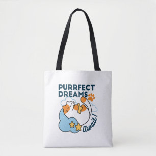 Tote Bag Rêves Parfaits Attendent – Rêve de Chat Mignon End