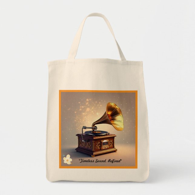 Tote Bag "Revival sonore Vintage" (Devant)