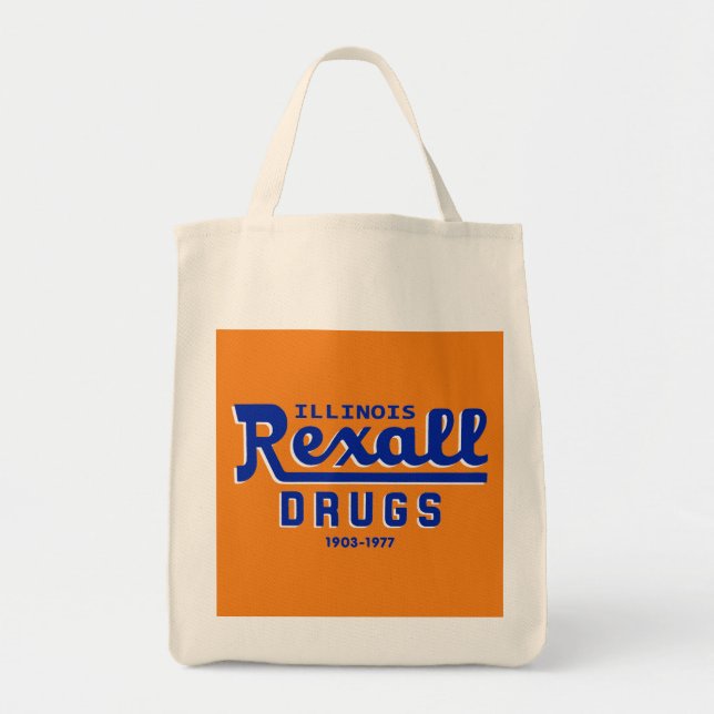 Tote Bag Rexall Drugs of Illinois - 1903-1977 (Devant)