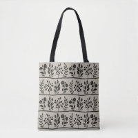 Rhapsodie Botanique Silhouette Fleurie Noire Botan