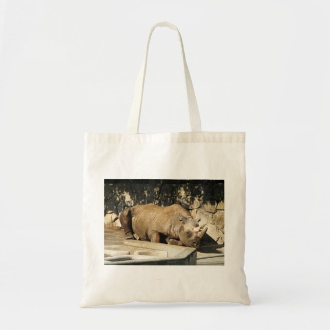 Tote Bag Rhino couché (Devant)