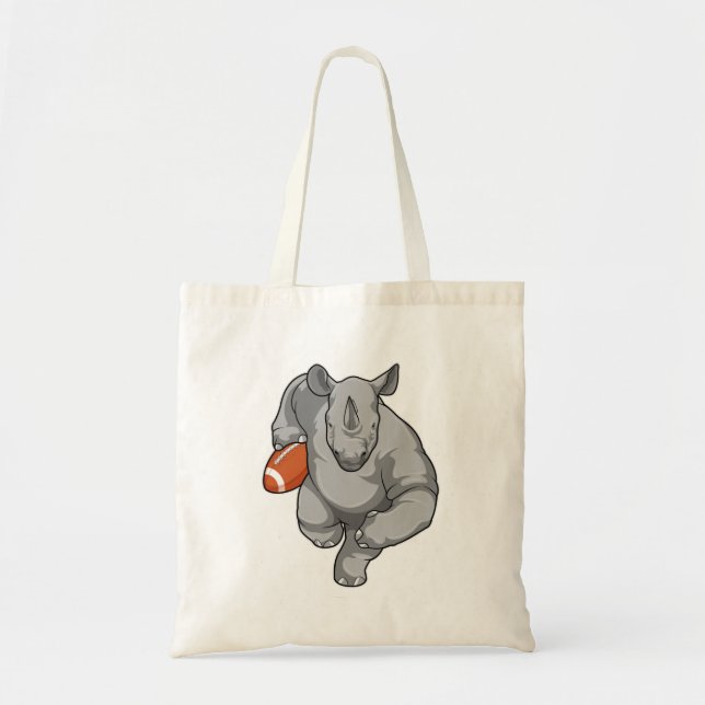 Tote Bag Rhino de football (Devant)
