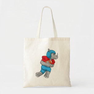 Tote Bag Rhino de football