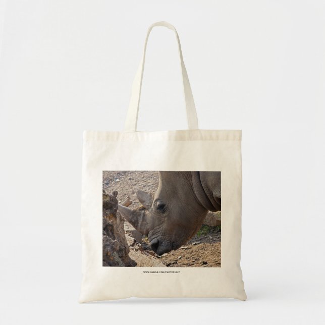 Tote Bag Rhinocéros (Devant)