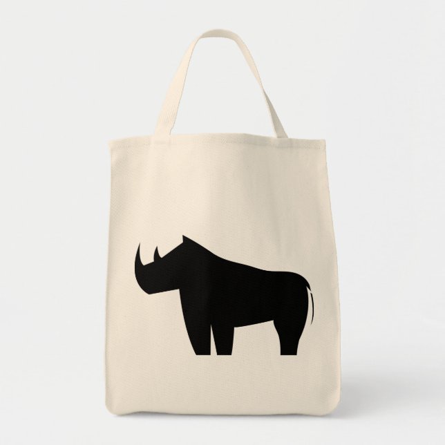 Tote Bag Rhinocéros de rhinocéros (Devant)