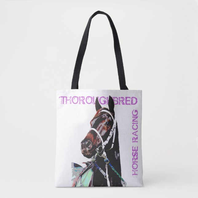 Tote Bag Rhippodrome de Thoroughbred Fourre-tout (Devant)