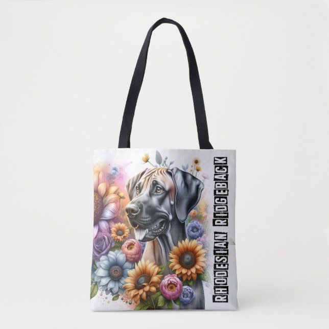 Tote Bag Rhodesian Ridgeback (Devant)