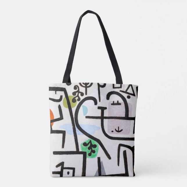 Tote Bag Rich Port, Paul Klee (Dos)